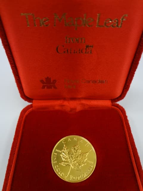 メイプルリーフコイン　【諏訪店】 長野県諏訪市にあるザ・ゴールド 諏訪店の画像1