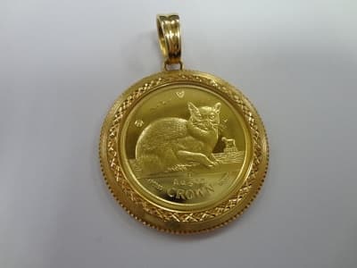 マン島キャットコイン　【諏訪店】 長野県諏訪市にあるザ・ゴールド 諏訪店の画像1