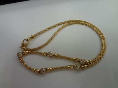 18金ネックレス　【諏訪店】 長野県諏訪市にあるザ・ゴールド 諏訪店の画像1