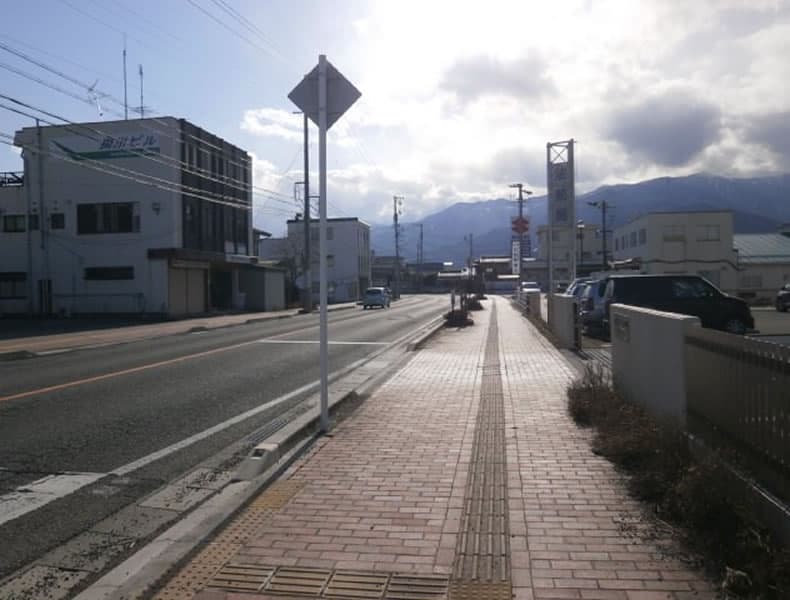 箕輪方面からお越しの場合