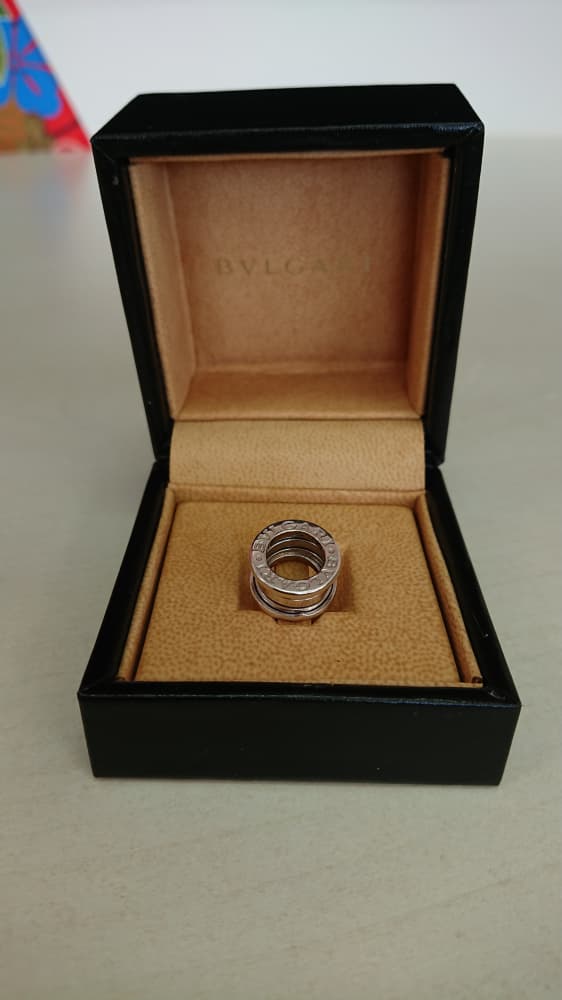 ブルガリ　K18ホワイトゴールド　B.ZERO1リング【伊那店】 長野県伊那市にあるザ・ゴールド 伊那店の画像1