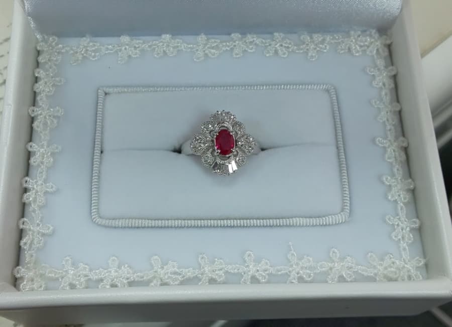 ルビー付きプラチナリングの買取実績【伊那店/長野県/箕輪町】