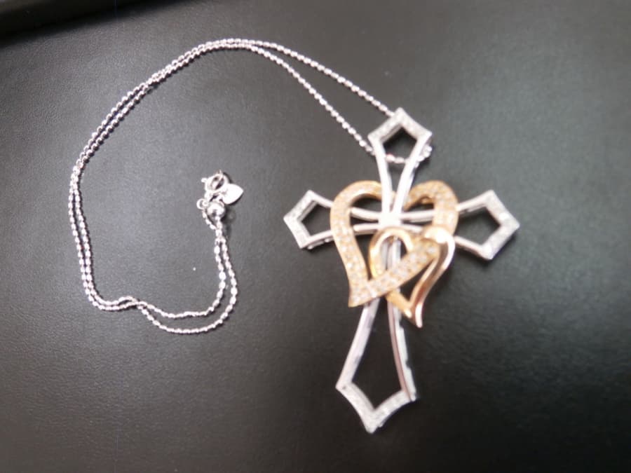 3WAY ダイヤモンドネックレス【伊那店】 長野県伊那市にあるザ・ゴールド 伊那店の画像1