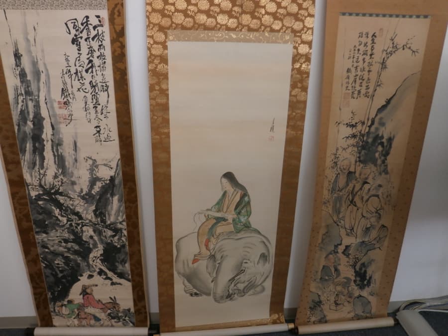 掛け軸買取実績【伊那店/長野県/伊那市】 長野県伊那市にあるザ・ゴールド 伊那店の画像1