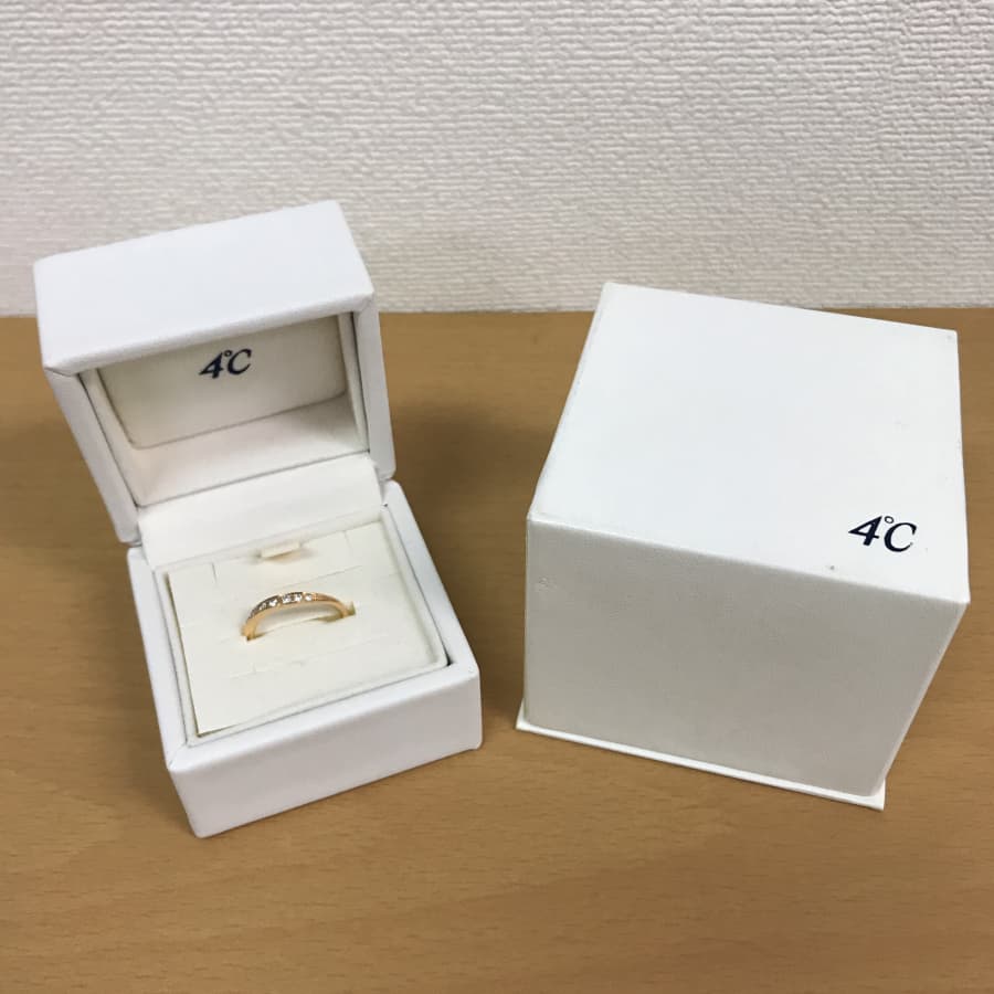 4℃　ダイヤモンドリング【伊那店】 長野県伊那市にあるザ・ゴールド 伊那店の画像1