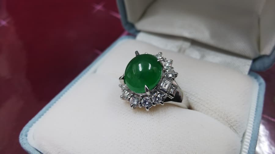 色石プラチナリングの買取実績【南松本店/長野県/松本市】 長野県松本市にあるザ・ゴールド 南松本店の画像1