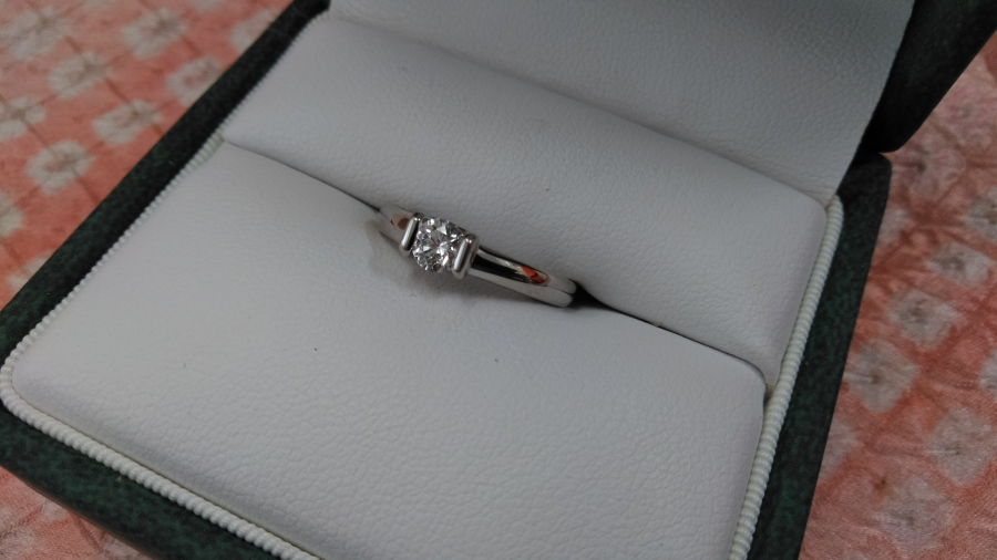 プラチナダイヤリング買取実績【南松本店/長野県/松本市】