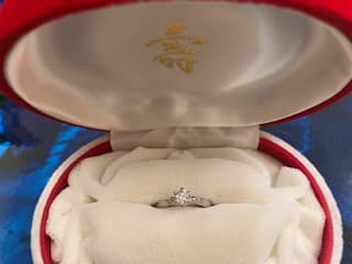 プラチナダイヤモンドリング【南松本店】 長野県松本市にあるザ・ゴールド 南松本店の画像1