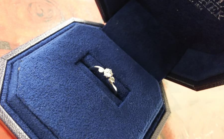 ロイヤルアッシャーリングの買取実績【南松本店/長野県/松本市】 長野県松本市にあるザ・ゴールド 南松本店の画像1