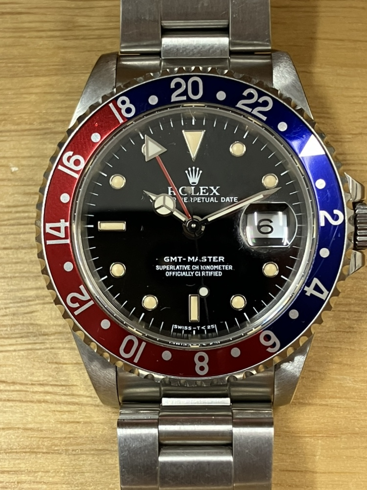 ROLEX　GMTマスターI　買取実績【南松本店/長野県/松本市】 長野県松本市にあるザ・ゴールド 南松本店の画像1