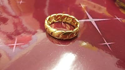 18金リング【南松本店】 長野県松本市にあるザ・ゴールド 南松本店の画像1