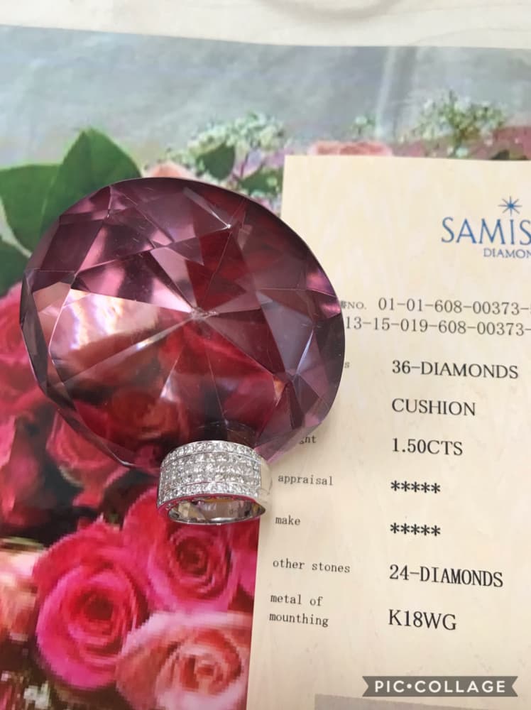 ダイヤモンドリングの買取実績【南松本店/長野県/松本市】 長野県松本市にあるザ・ゴールド 南松本店の画像1