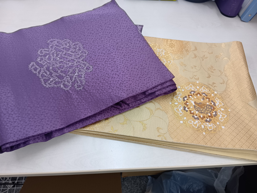 名古屋帯・袋帯の買取実績【南松本店/長野県/松本市】 長野県松本市にあるザ・ゴールド 南松本店の画像1