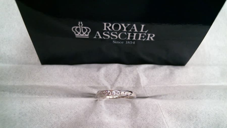 ロイヤルアッシャー　リングの買取実績【松本村井店/松本市/長野県】 長野県松本市にあるザ・ゴールド 松本村井店の画像1