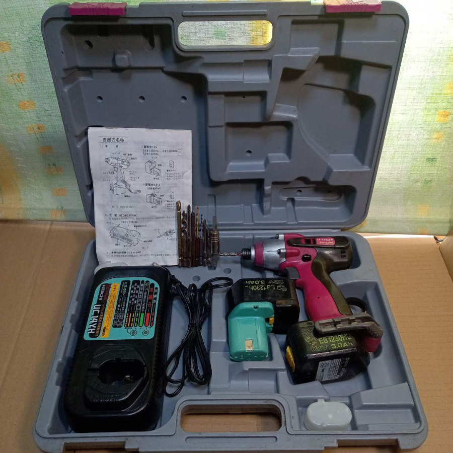 「日立・コードレスインパクトドライバー」の買取実績【南松本店/長野県/松本市】 長野県松本市にあるザ・ゴールド 南松本店の画像1