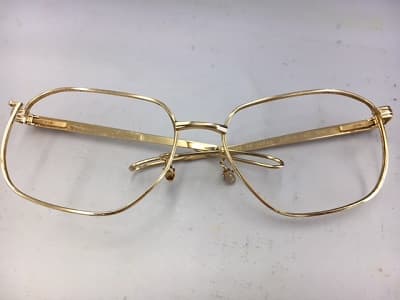 金縁メガネ　【飯田上郷店】 長野県飯田市にあるザ・ゴールド 飯田上郷店（※飯田インター店に移転いたしました）の画像1