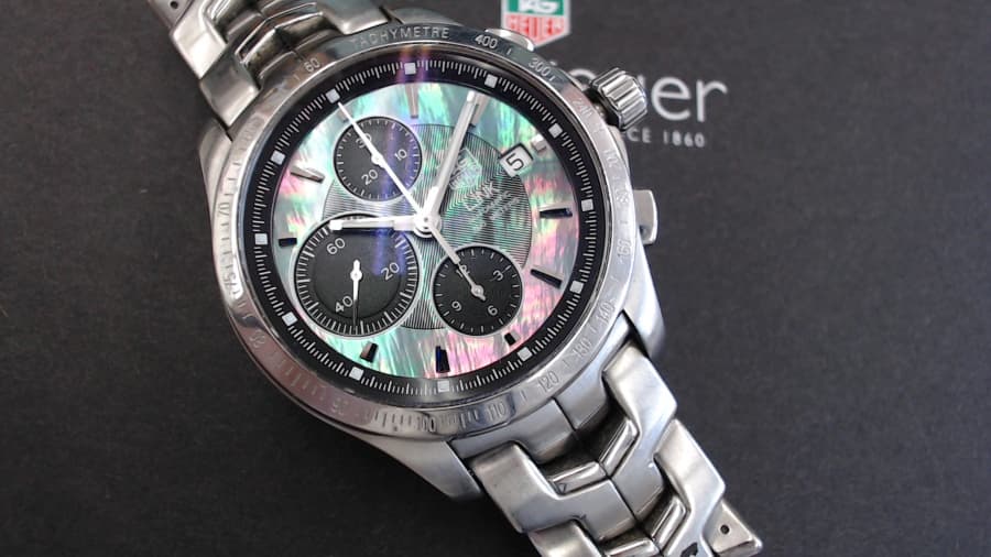 タグホイヤー　リンク　ムーンパール【飯田上郷店】 長野県飯田市にあるザ・ゴールド 飯田上郷店（※飯田インター店に移転いたしました）の画像1