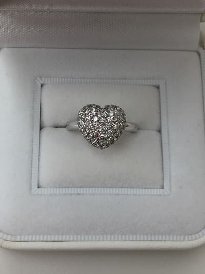 プラチナ850　メレダイヤリング【飯田上郷店】 長野県飯田市にあるザ・ゴールド 飯田上郷店（※飯田インター店に移転いたしました）の画像1