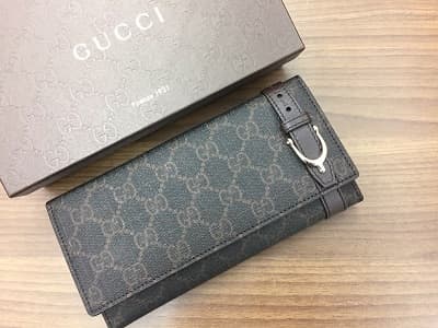 グッチ　ＧＧスプリーム　ニース　長財布【飯田上郷店】 長野県飯田市にあるザ・ゴールド 飯田上郷店（※飯田インター店に移転いたしました）の画像1