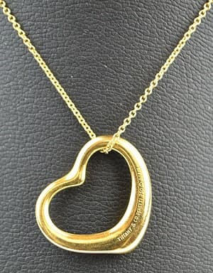 オープンハートネックレス【飯田上郷店】 長野県飯田市にあるザ・ゴールド 飯田上郷店（※飯田インター店に移転いたしました）の画像1