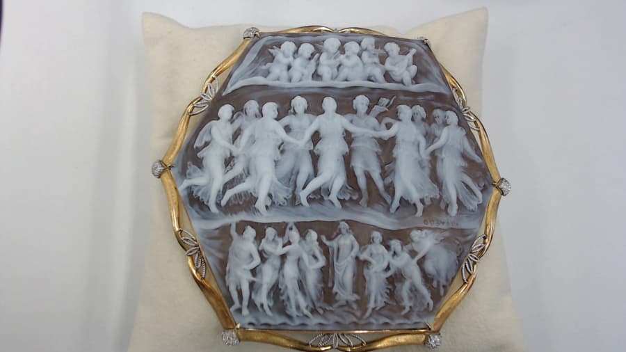 シェルカメオブロ－チの買取実績【飯田上郷店/長野県/飯田市】 長野県飯田市にあるザ・ゴールド 飯田上郷店（※飯田インター店に移転いたしました）の画像1