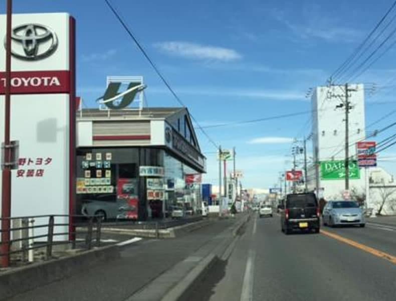 松本方面からお越しの場合