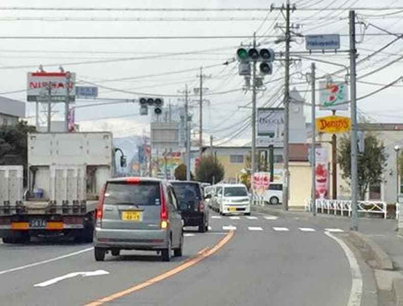 松本方面からお越しの場合