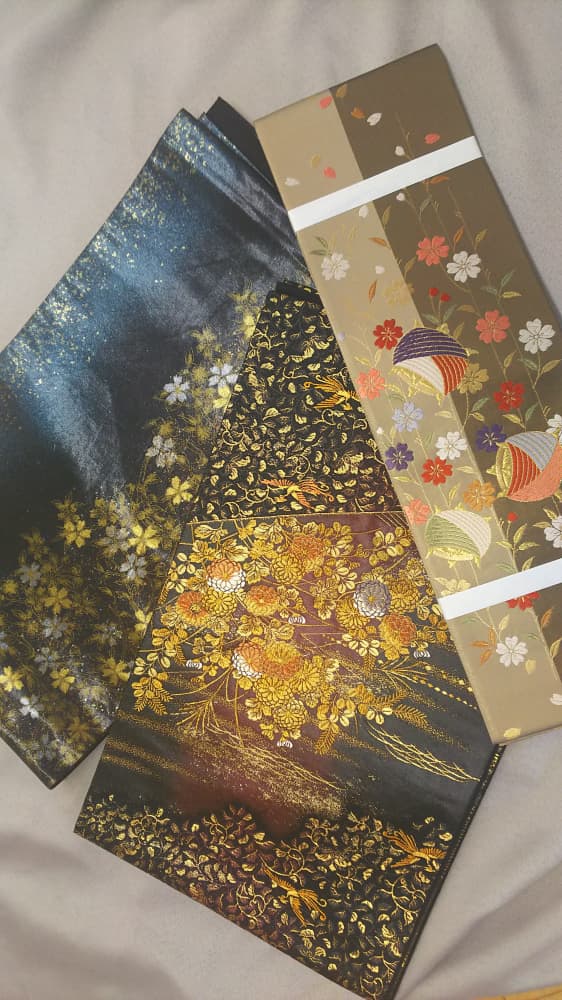 袋帯　半巾帯の買取実績　【穂高店/長野県/安曇野市】 長野県安曇野市にあるザ・ゴールド 穂高店の画像1