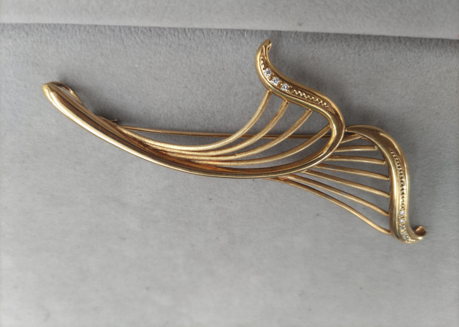 ダイヤ付きブローチの買取実績　【穂高店/長野県/安曇野市】