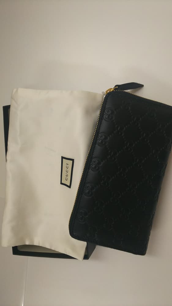 グッチシマレザー　長財布の買取実績　【穂高店/長野県/安曇野市】 長野県安曇野市にあるザ・ゴールド 穂高店の画像1