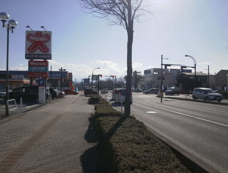 軽井沢方面からお越しの場合