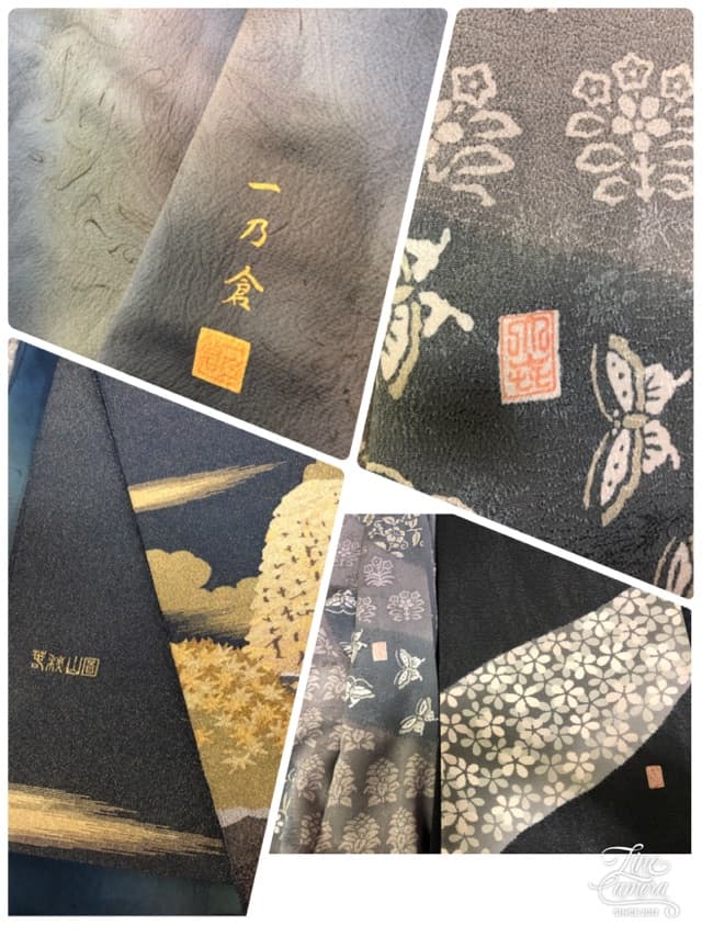 落款入りの着物の買取り実績【佐久平店/長野県/佐久市】 長野県佐久市にあるザ・ゴールド 佐久平店の画像1