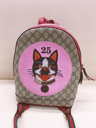 グッチ　ボスコ GGスプリーム バックパックの買取実績【佐久平店/長野県/佐久市】 長野県佐久市にあるザ・ゴールド 佐久平店の画像1