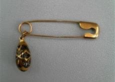 18金の安全ピン？　【上田店】 長野県上田市にあるザ・ゴールド 上田店の画像1