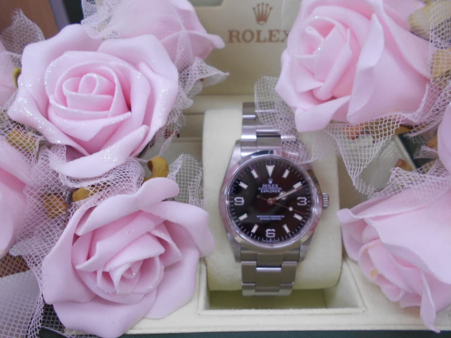 ロレックス　エクスプローラーⅠの買取実績【上田店/長野県/上田市】 長野県上田市にあるザ・ゴールド 上田店の画像1