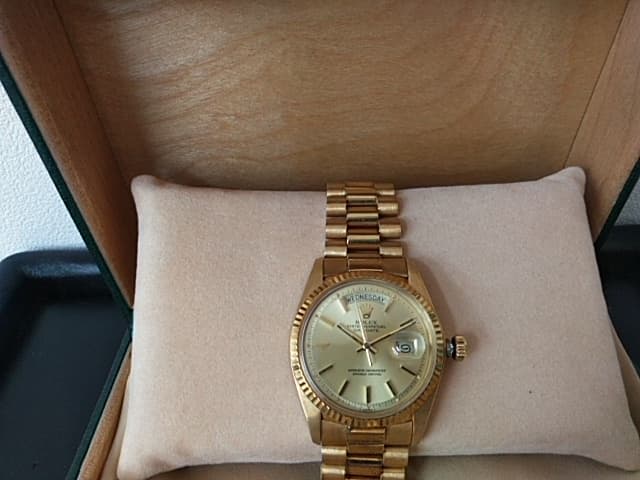 ＲＯＬＥＸ　デイデイト（1803）の買取実績　【上田店/長野県/上田市】 長野県上田市にあるザ・ゴールド 上田店の画像1