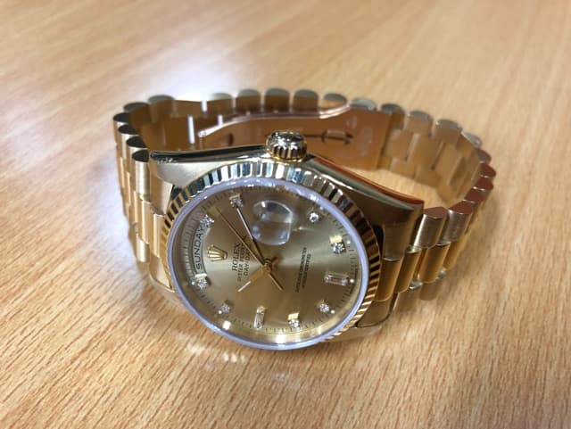 ロレックス　デイデイトの買取り実績　【上田店/長野県/上田市】 長野県上田市にあるザ・ゴールド 上田店の画像1