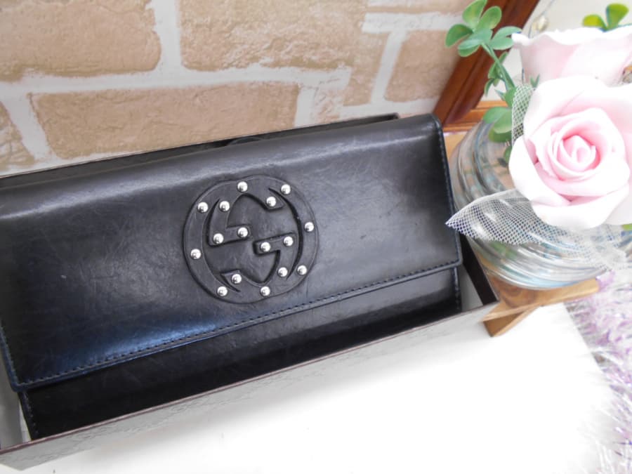 グッチ　インターロッキングＷホック長財布【上田店】 長野県上田市にあるザ・ゴールド 上田店の画像1