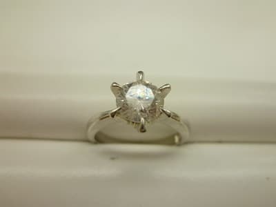 プラチナ900ダイヤリング【上田店】 長野県上田市にあるザ・ゴールド 上田店の画像1