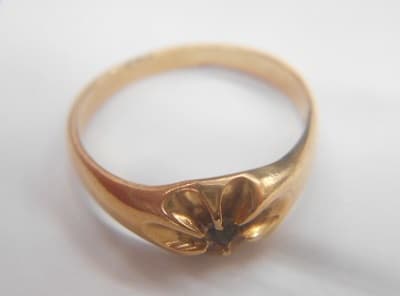 18金リング【上田店】 長野県上田市にあるザ・ゴールド 上田店の画像1