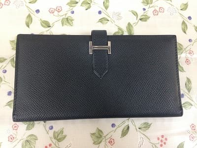 エルメス　ベアン　二つ折り長財布【上田店】 長野県上田市にあるザ・ゴールド 上田店の画像1