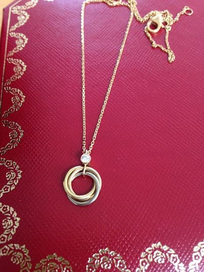 カルティエ　ベビートリニティネックレス【上田店】 長野県上田市にあるザ・ゴールド 上田店の画像1