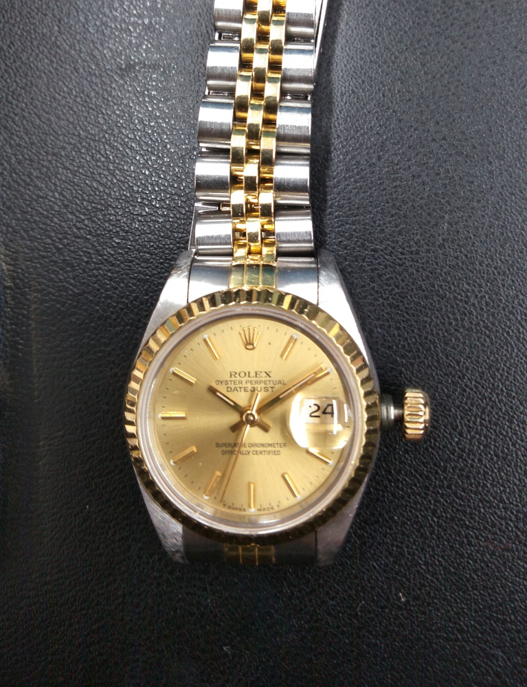 ロレックス　デイトジャスト　コンビ買取実績【稲里中央店/長野県/長野市】 長野県長野市にあるザ・ゴールド 稲里中央店の画像1