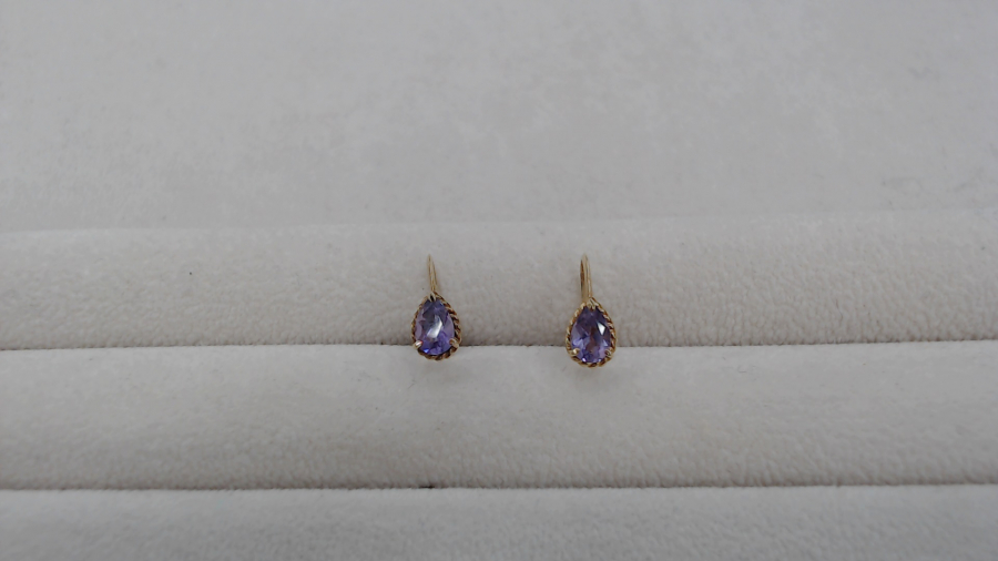18金（アメシスト）イヤリング買取実績【稲里中央店/長野県/長野市】