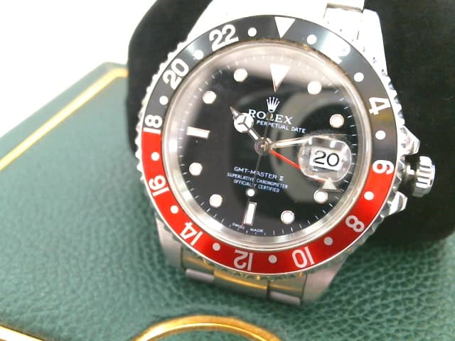 ロレックス　ＧＭＴマスターⅡの買取実績【稲里中央店/長野県/長野市】 長野県長野市にあるザ・ゴールド 稲里中央店の画像1