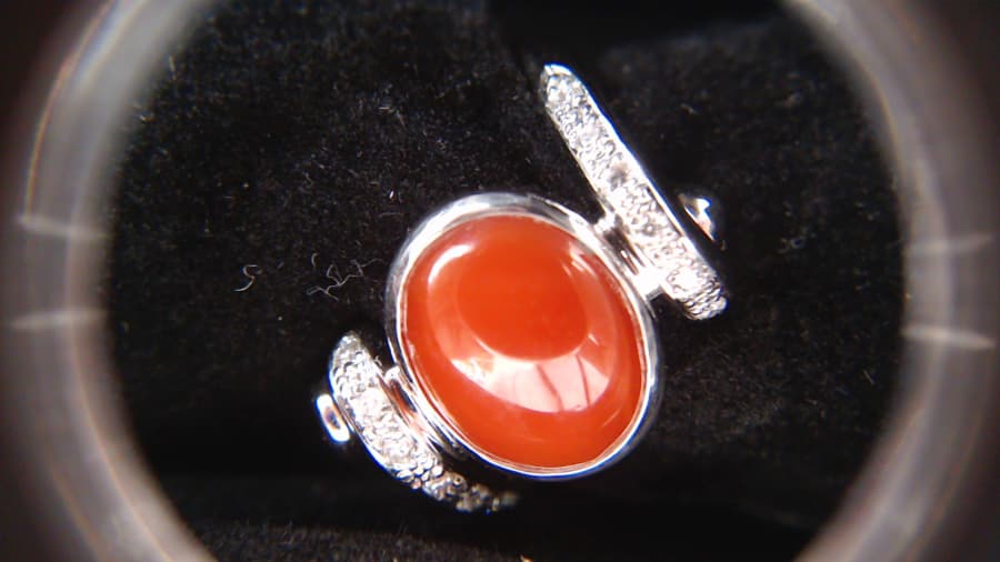 アカサンゴリングの買取実績【稲里中央店/長野県/長野市】 長野県長野市にあるザ・ゴールド 稲里中央店の画像1