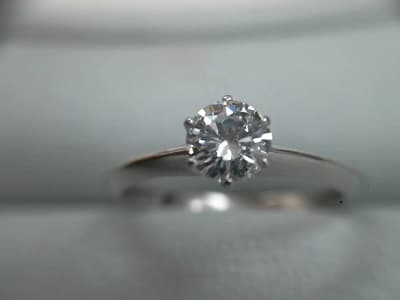 プラチナ　ダイヤモンドリング　【稲里中央店】 長野県長野市にあるザ・ゴールド 稲里中央店の画像1