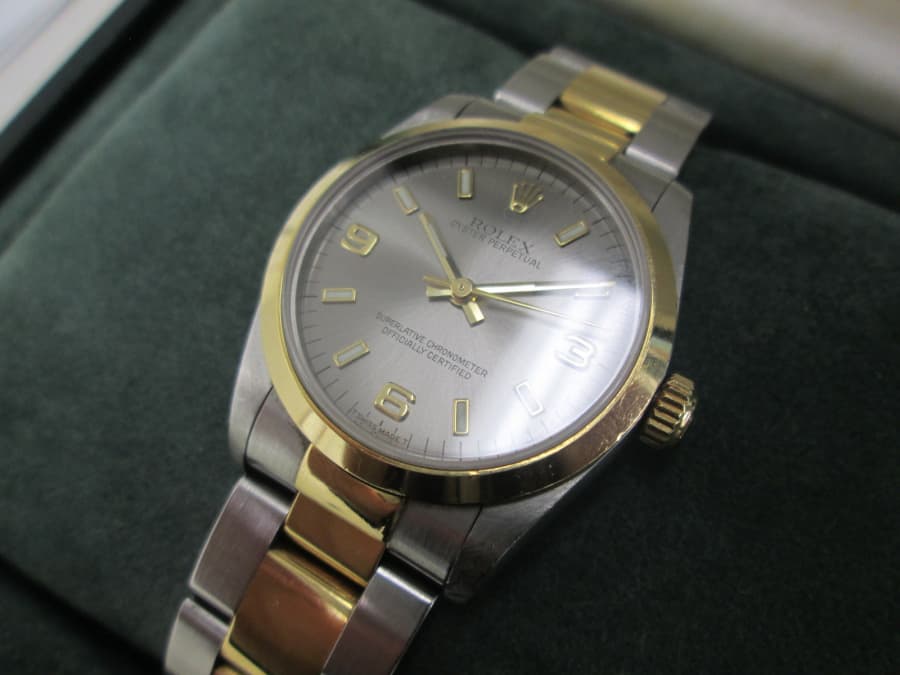 ロレックス/オイスターパーペチュアルの買取実績【上木戸店/新潟県/東区】 新潟県新潟市にあるザ・ゴールド 上木戸店の画像1