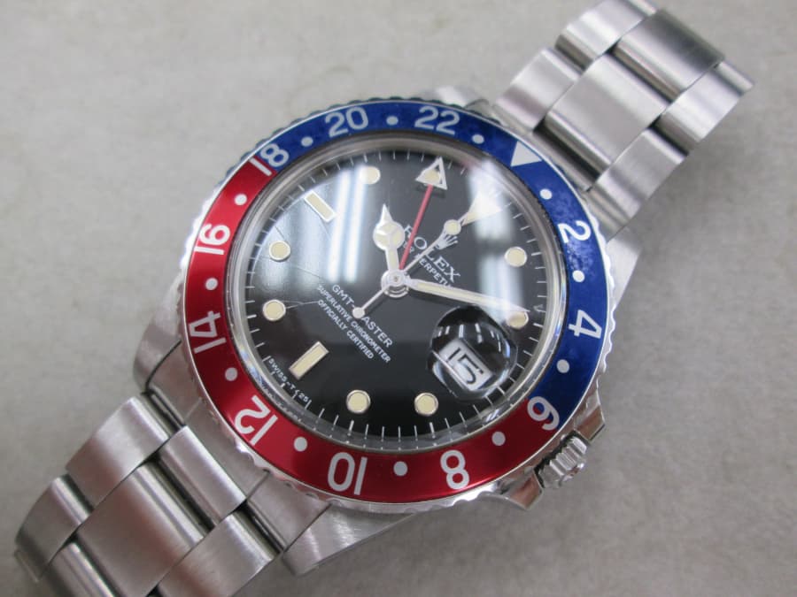 ロレックスGMTマスターⅠの買取実績【上木戸店/新潟県/東区】 新潟県新潟市にあるザ・ゴールド 上木戸店の画像1