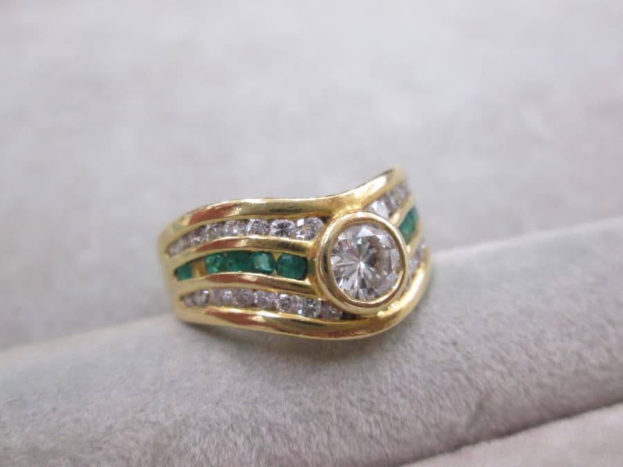 K18リング 【上木戸店】 新潟県新潟市にあるザ・ゴールド 上木戸店の画像1